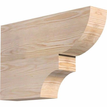 Ekena Millwork Ridgewood Smooth Rafter Tail, Douglas Fir, 3 1/2"W x 12"H x 18"L RFT04X12X18RID00SDF